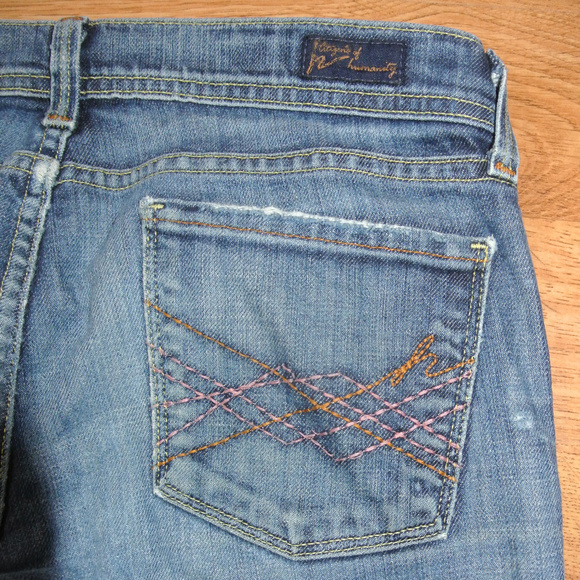 FLAWED Citizens Of Humanity 065 Naomi Flair Low - Picture 4 of 8